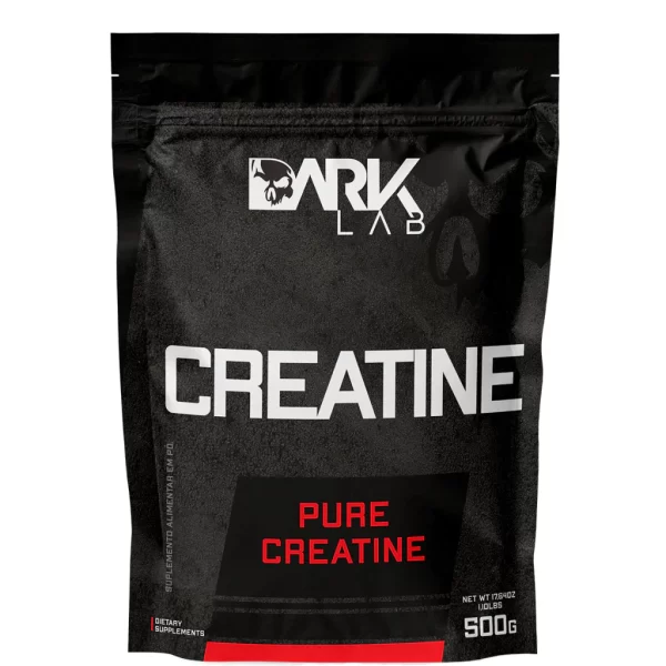 Creatina Monohidratada Pura Refil 500g Dark Lab - Creatina 100% Pura