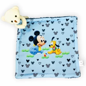 naninha de bebe com forro de pelúcia mickey safari elefante dino menino e menina