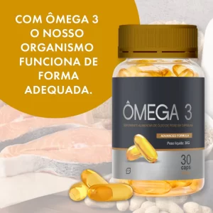 Ômega 3 1450mg óleo de peixe - EPA + TDH 30 cáps