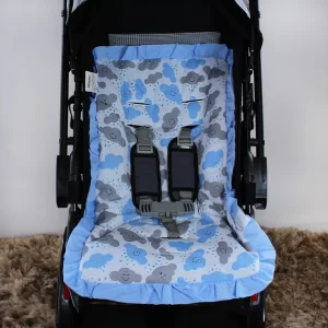 Capa Para Carrinho MT Acolchoado Macio Menino Menina