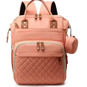 Mochila Bolsa Maternidade Mamãe Bebê Impermeável Porta mamadeira Fralda Menina Menino