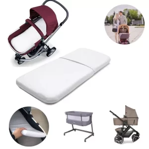 Colchão Para Carrinho De Bebê Moises Universal Macio Soninho de Bebê