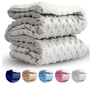 Cobertor de Bebe Luxo Saida de Maternidade Mantinha Premium 0,75 x 1,00m