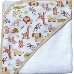 Toalha de Banho Bebe com Capuz Estampado Bebê - Lançamento bebe