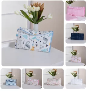 Trocador Portátil Bebê Impermeável Acolchoado Várias Estampas