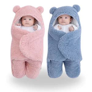Saco de Dormir Bebe Ursinha Menina e Menino Maternidade | 6 Cores Disponíveis