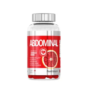 Laranja Moro + Cafeína + Cromo + L Carnitina + Extrato de Guaraná Abdominal 60 Comp Nutrilibrium