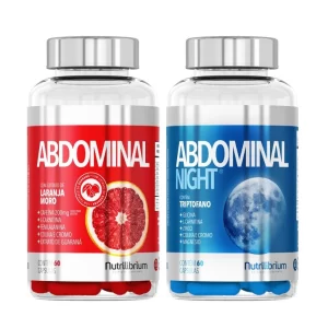 Suplementos Kit Abdominal Dia e Noite 120 Cápsulas - Nutrilibrium