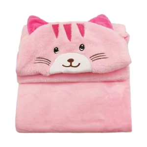 Toalha de Banho Bebê Felpuda Capuz Infantil Recém Nascido Com Orelhinha Menino e Menina --Lucienne Phillip