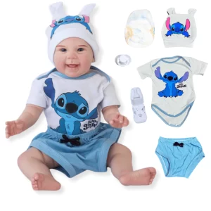 Bebê Reborn Boneca Recém-Nascida Original Realista de Silicone - Variações