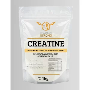 Creatina 1kg 300g TURBO Monohidratada Spartan Strong