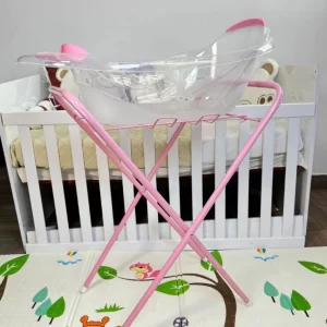 Kit Banho do seu bebe - Banheira 22Litros+Suporte