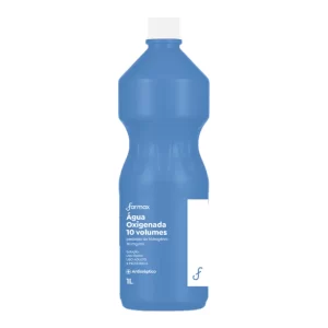 Agua Oxigenada 10 Volumes Antisséptico 1 Litro