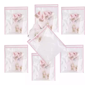 Kit 7 Saquinhos Maternidade Organizador Bebê MALA/VIAGEM/ROUPA SECA e MOLHADA