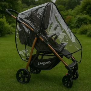 Capa De Chuva Para Carrinho Com Entrada De Ar Protege Bebê - Protege da Chuva Vento Poeira Sereno