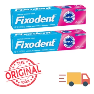 Kit Fixador de Dentadura Fixodent 68g 100% Original