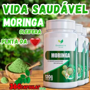 Moringa Planta Oleifera 120 Capsulas 100% Pura original