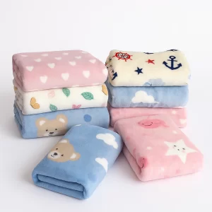 Kit 3 Manta Bebe Cobertor Microfibra Antialérgico Infantil Mantinha Saída Maternidade