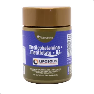 120/240/360 cáps Metilcobalamina B12 + Metilfolato Ácido Fólico + Vitamina B6 +Vit E + TCM Lipossomal Alta Absorção