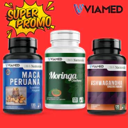 Combo 1 Moringa 1 Ashwagandha 1 Maca Peruana 120 Cpas 1500mg