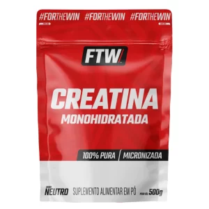 Creatina Monohidratada Refil 500g Refil  - FTW