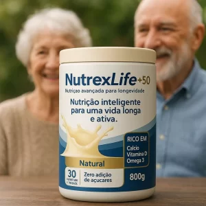 NutrexLife +50 400g Nutrição avançada para longevidade