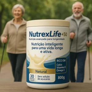 NutrexLIFE +50 400g – Nutrição Avançada para Longevidade - MELHOR DO BRASIL!