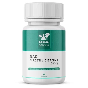 Nac N Acetil Cisteina 600mg Fortalecimento da Imunidade