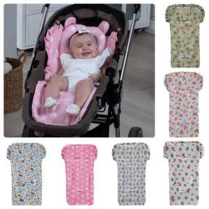 Capa de Carrinho Novo Colchonete De Bebê Universal Várias Estampas