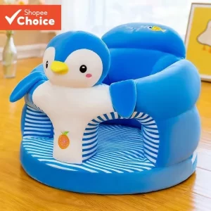 Capa para Sofá Bebê Fofinha: Cadeira Pelúcia para Sentar, Alimentação e Ninho Confortável - Lavável, Sem Recheio.