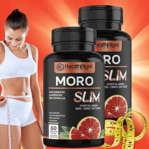 Moro Slim Concentrado 100% Original 500mg 60 Capsulas Laranja Moro