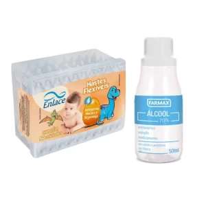 Kit higiene do coto UMBILICAL do Bebê
