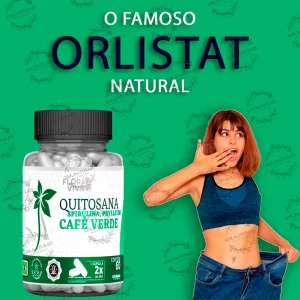 Quintosana com Spirulina, Psyllium e Café Verde | ORIGINAL  | Suplemento Alimentar | 500mg