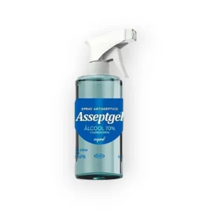 ASSEPTGEL SPRAY ANTISSEPTICO COM CLOREXIDINA 500ML