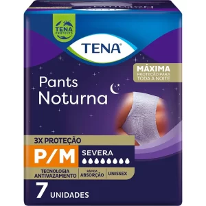Roupa íntima Tena Pants Noturna P/M 7 Unidades