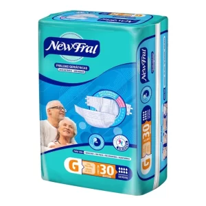 Fralda Geriátrica New Fral Jumbo