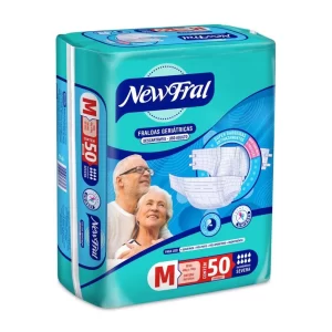 Fralda Geriátrica New Fral Mega