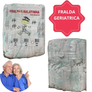 Fralda Descartável Balatinha Geriátrica Adulto
