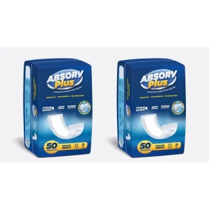 Kit Absorvente Geriátrico Absorv Plus Tamanho Único - 100 UNIDADES