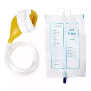 Coletor de Urina Com Bolsa Lavável Reutilizável Cadeirante Incontinência Para Homem