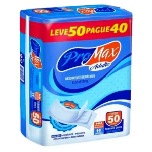 Absorvente Geriátrico Tamanho Único Com 50 Unid - Pro Max