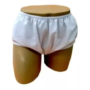 Calça Plástica Fechada Com Forro Adulto