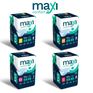 Kit 5-15 Pcts Fraldas Geriátricas Maxi Confort REGULAR Sem Barreiras Direto Da Fábrica
