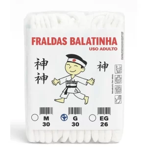 Fralda Geriátrica Balatinha Segunda Linha G (Grande) c/30 unidades