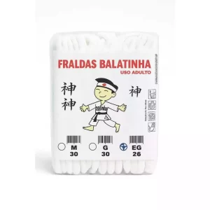 Fralda Geriátrica Balatinha Segunda Linha EG (Extra Grande) c/26 unidades