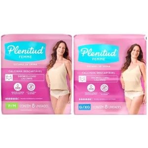 Plenitud Femme Fralda / Roupa Íntima c/ 8un ROSA