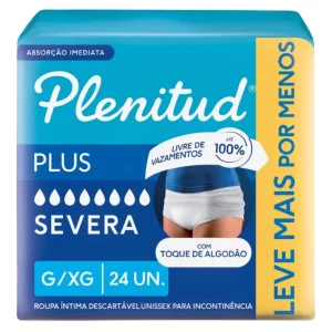 FRALDA Roupa Íntima e Lenço Plenitud Protect Plus G/XG