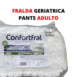 Fralda geriátrica Segunda Linha PANTS com 26Un - P/M e G/EG