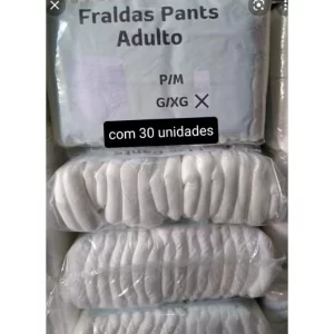 FRALDA CALÇA USO ADULTO  32 unidades  PANTS
