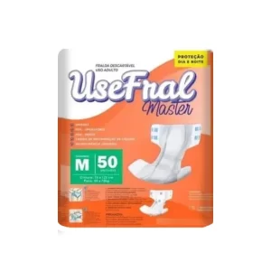 Fralda Geriatrica Descartável UseFral Master 1 Pacote